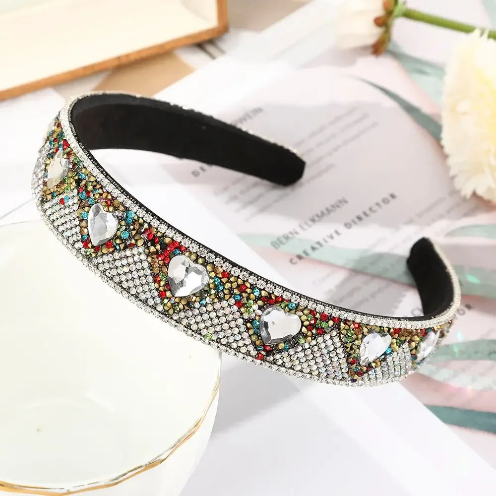 Crystal Headbands With Rhinestones