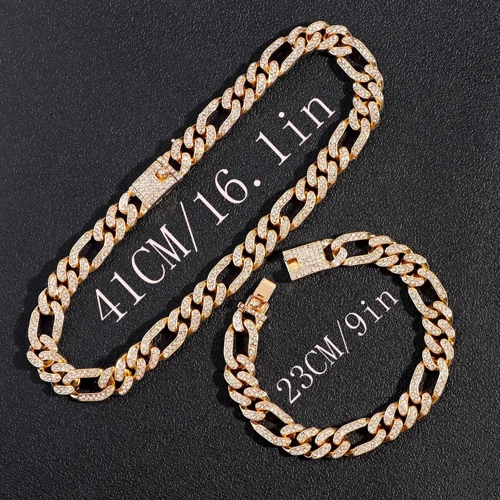 Iced Out Miami Link Choker Necklace