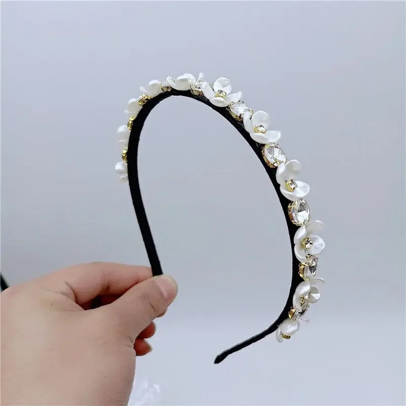 LUX Rhinestone Baroque Hairband