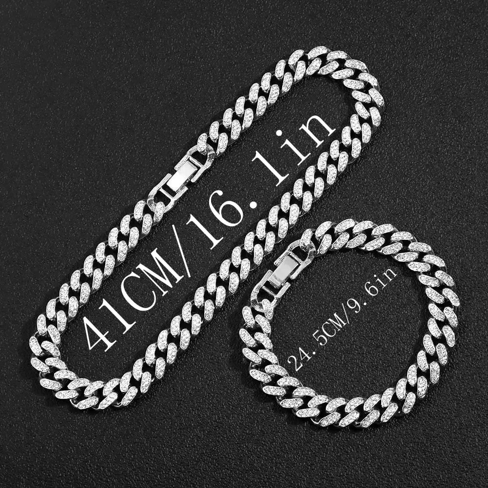 Iced Out Miami Link Choker Necklace