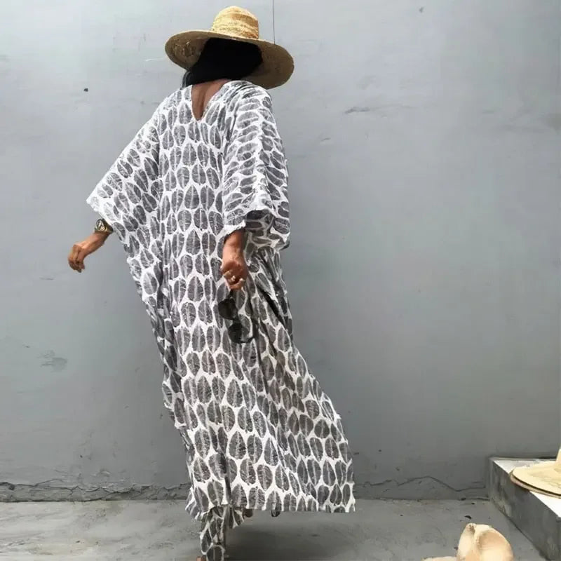 Boho Vibe Long Beach Tunic - LUXLIFE BRANDS