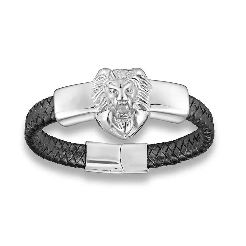 Lion Link Chain Bracelet