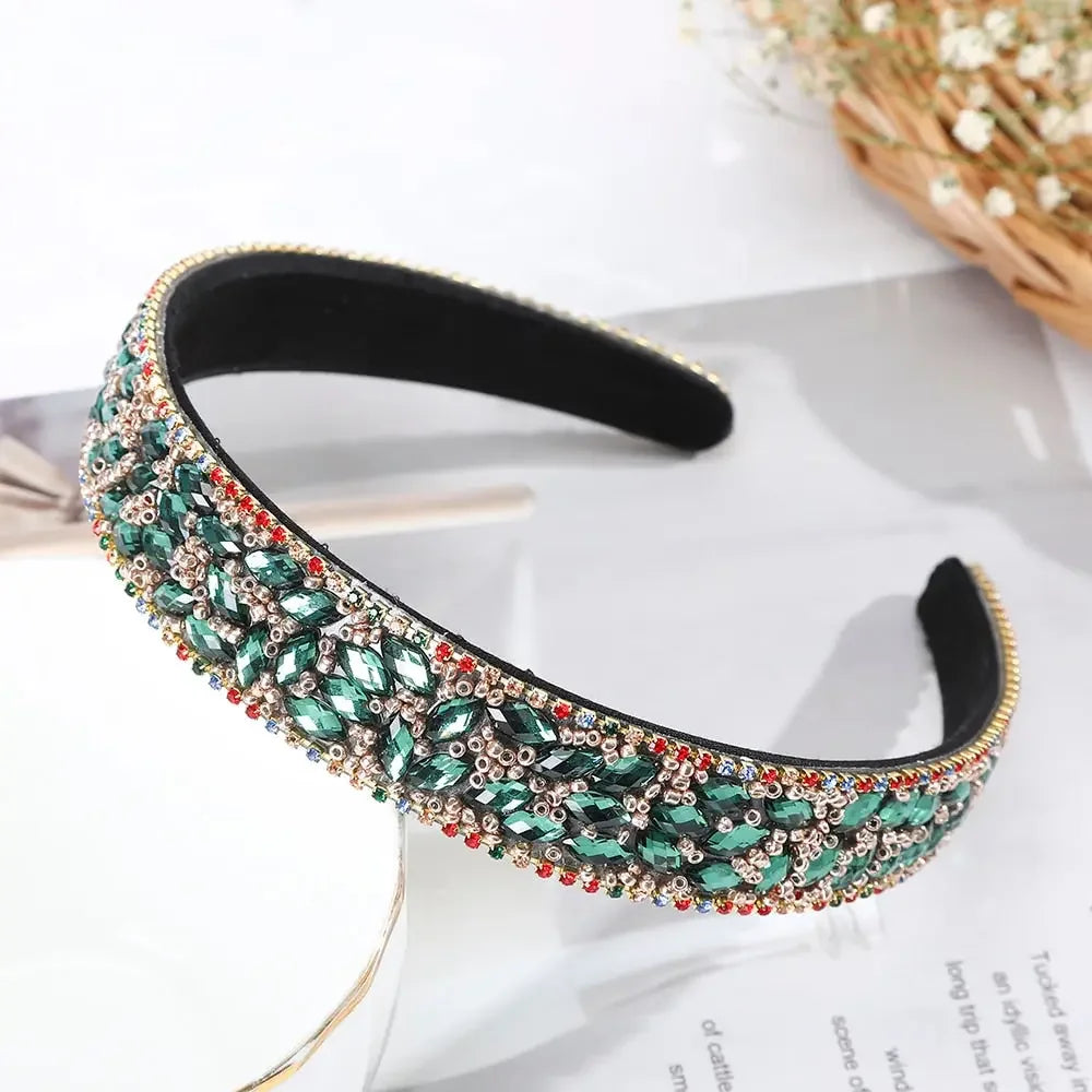 Crystal Headbands With Rhinestones
