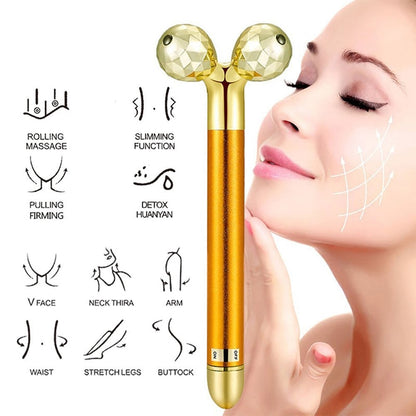 Facial Sculpting Gold Vibrating Skin Care Tools