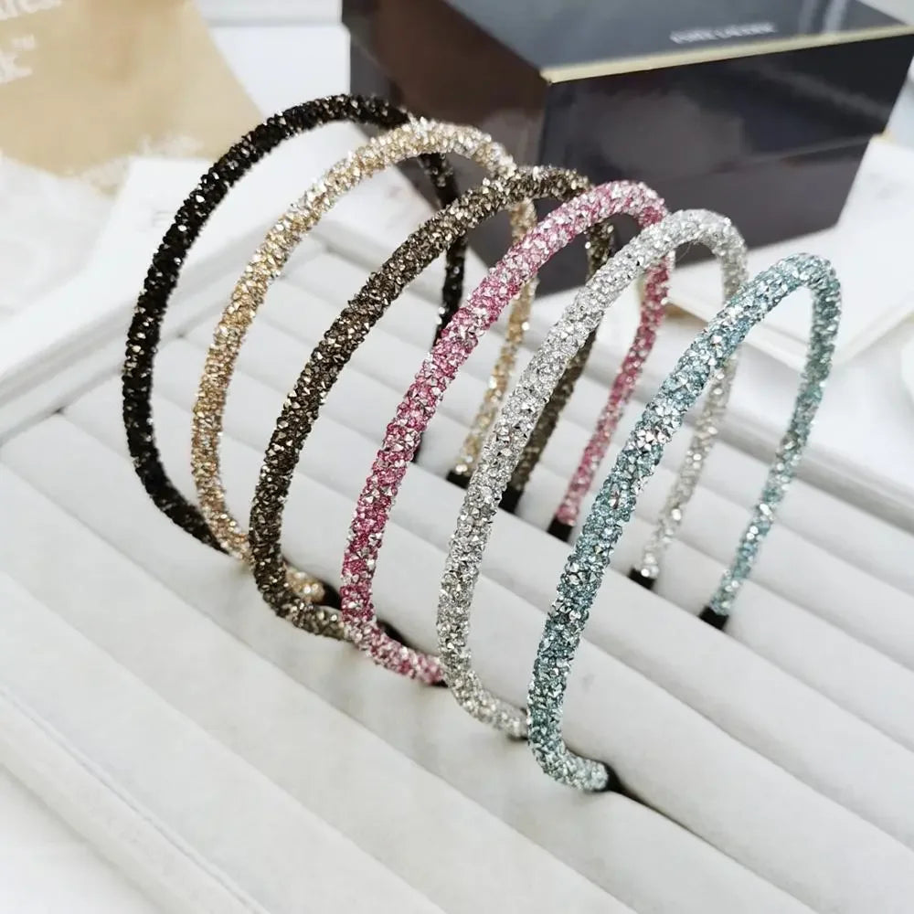 Slim Crystal Soft Headband