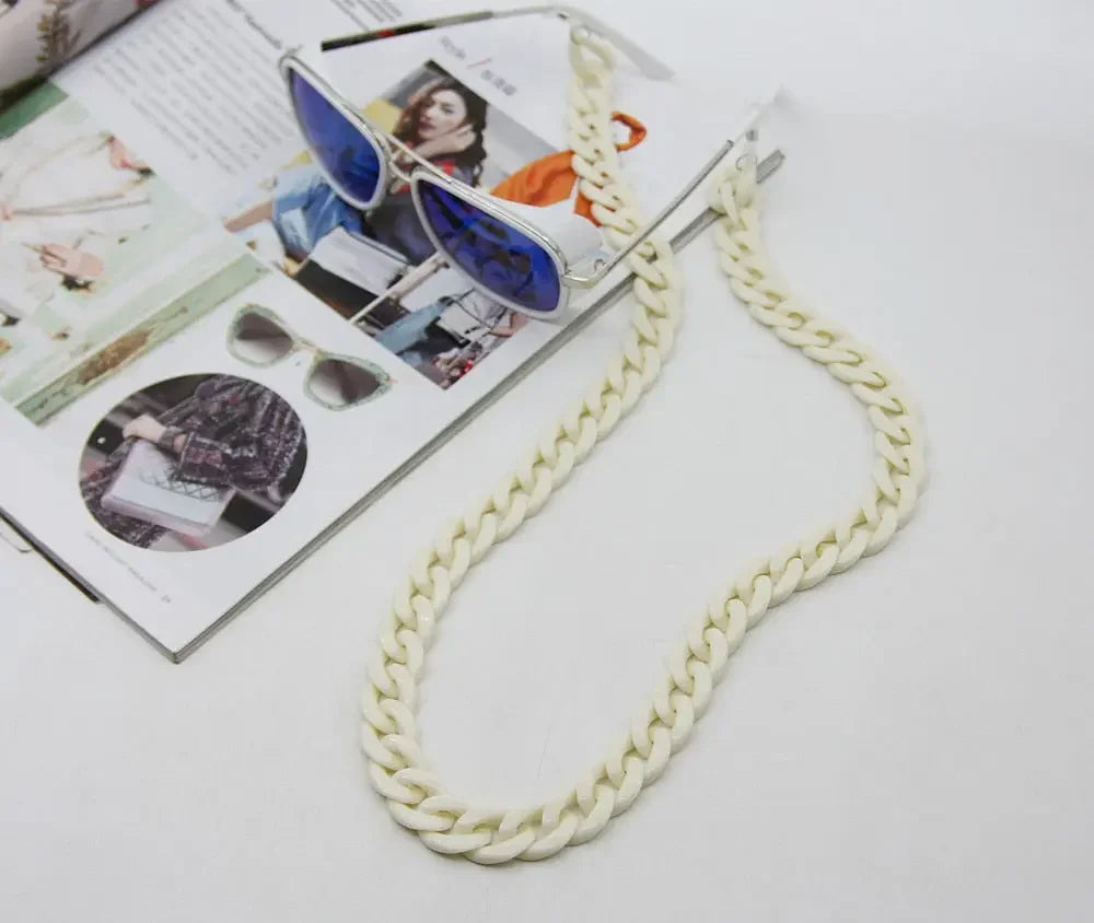 Fashion Acrylic Sunglass Chain