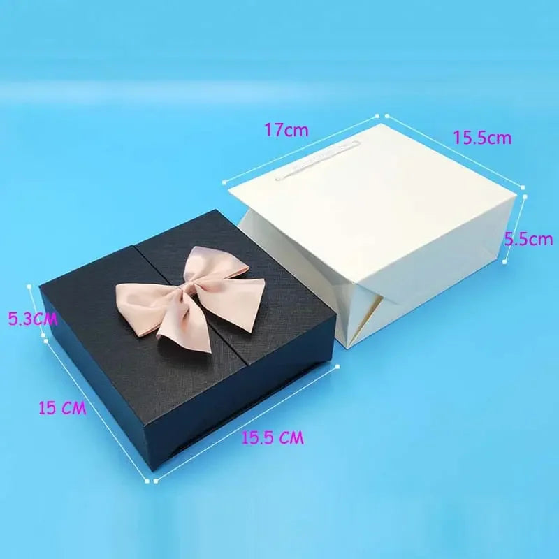 Valentines Artificial Rose & Jewelry Gift Box