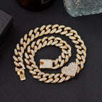 Iced Out Miami Link Choker Necklace