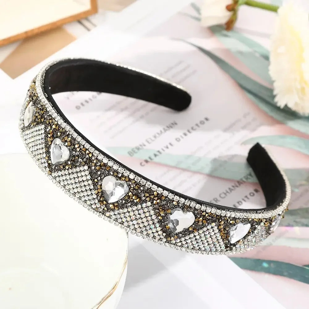 Crystal Headbands With Rhinestones