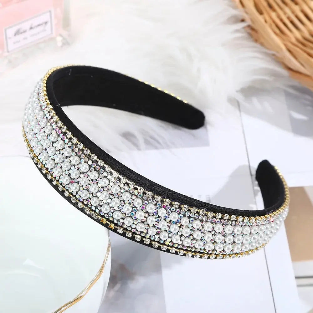 Crystal Headbands With Rhinestones
