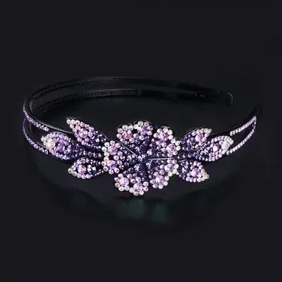 Wild Flower Pearl Rhinestone Headband