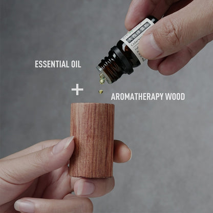 Air Diffuser Wood For Aromatherapy Diffuser Air Refreshing Help Sleep Lavender Geranium Aromatic Oil For Home TSLM1
