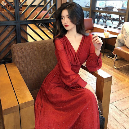 Gigi Long Sleeve Midi Dress