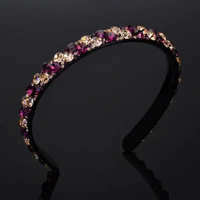 Elegant Pearl Headband With Teeth