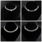Iced Out Miami Link Choker Necklace