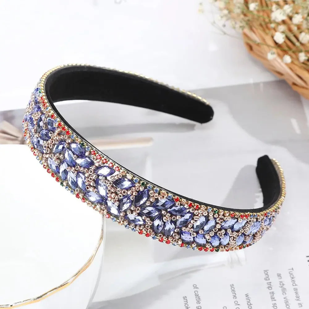 Crystal Headbands With Rhinestones