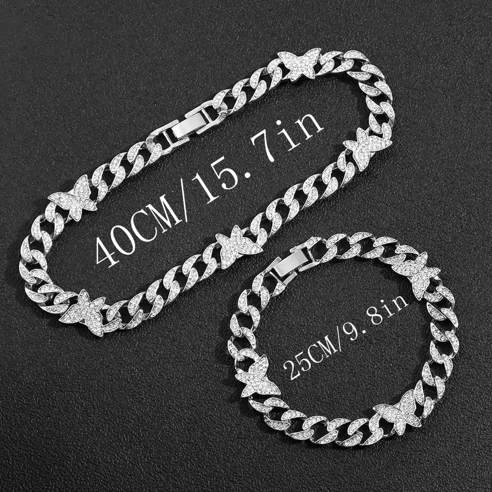 Iced Out Miami Link Choker Necklace