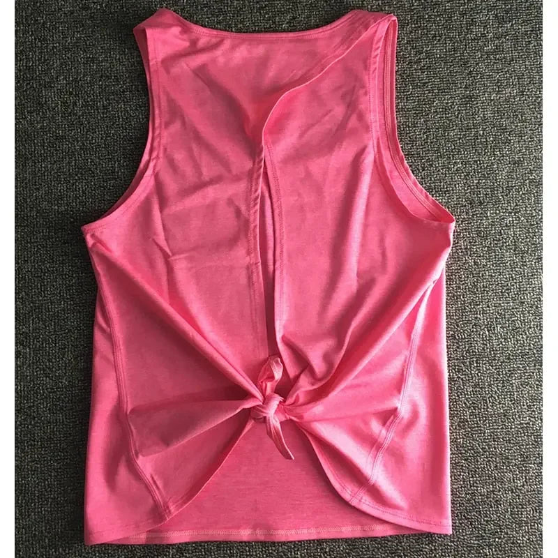Women Yoga Tank Tops  Quick-dry  Exercise Women&#39;s Workout Gym Clothes  Sports T-Shirts  Fitness Top women Shirt sportswear - LUXLIFE BRANDS