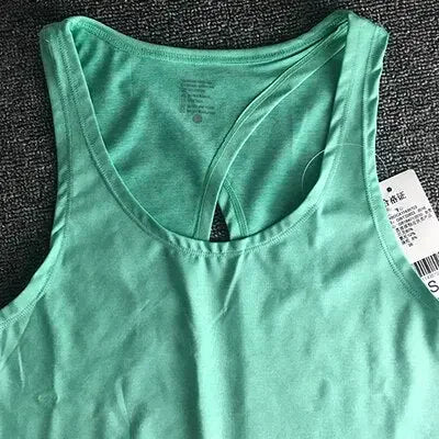 Women Yoga Tank Tops  Quick-dry  Exercise Women&#39;s Workout Gym Clothes  Sports T-Shirts  Fitness Top women Shirt sportswear - LUXLIFE BRANDS