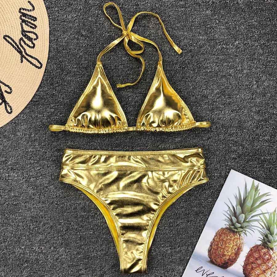 Starship Gold/Silver Bikini/Monokini