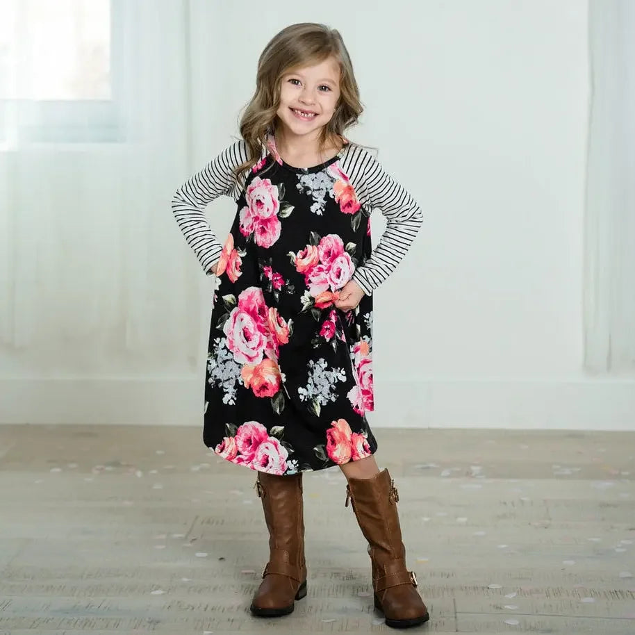 Mother & Daughter Matching Floral Dresses
