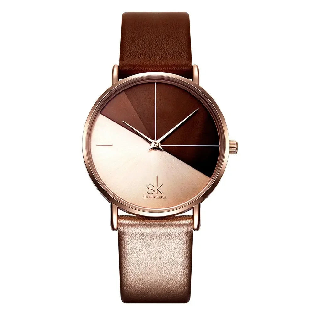 Leather Quartz Watch