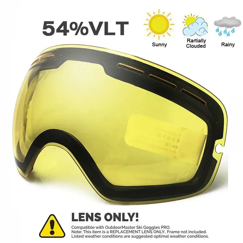 Premium Ski Goggles - Interchangeable Lens