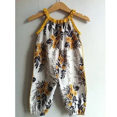 Tropic Baby Sleeveless Summer Jumpsuit - LUXLIFE BRANDS