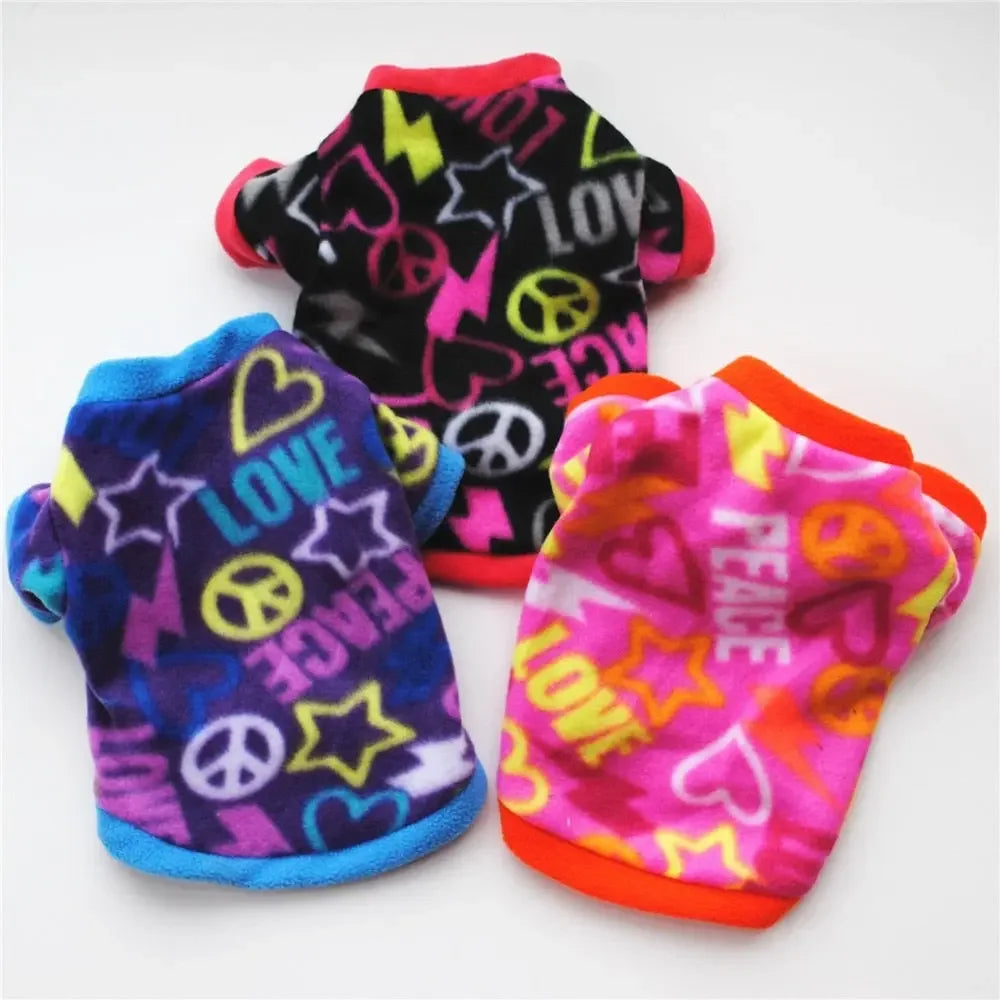 Warm Fleece Pet Clothes