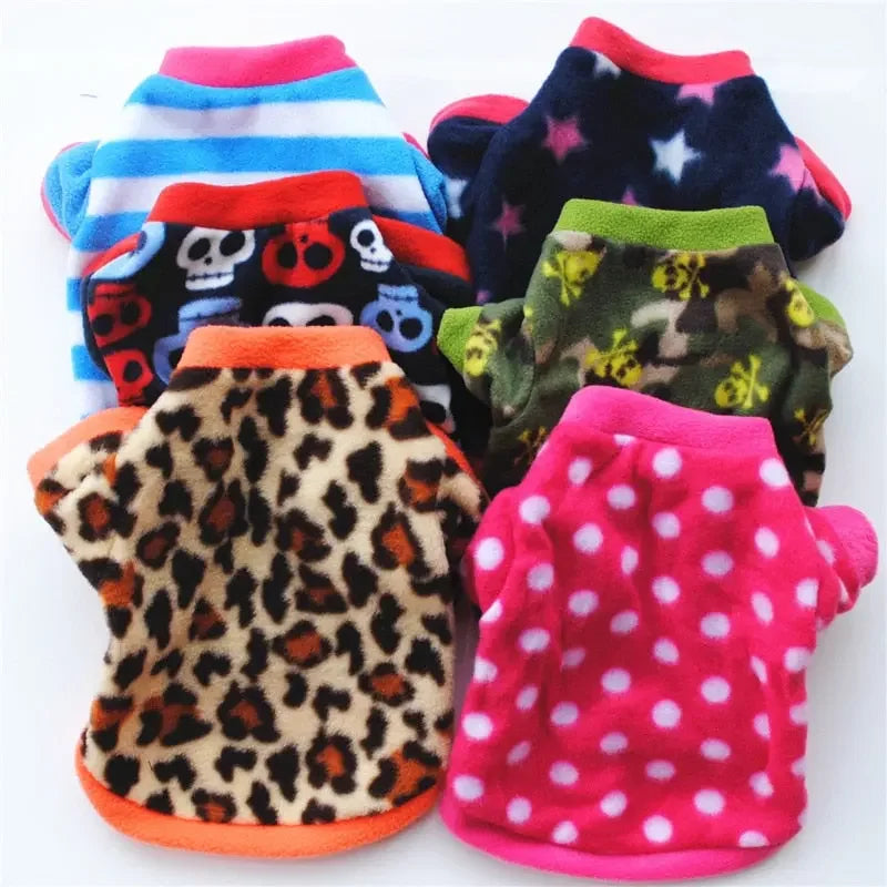 Warm Fleece Pet Clothes