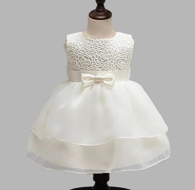 LUX BABY Girl Christening Baptism Dress