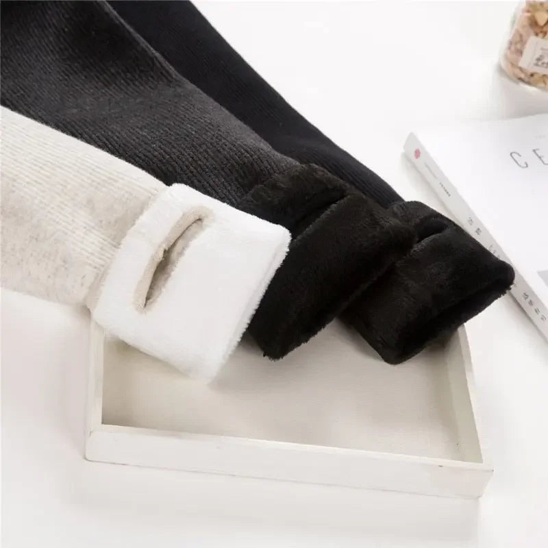 Thick Velvet Stretch Leggings