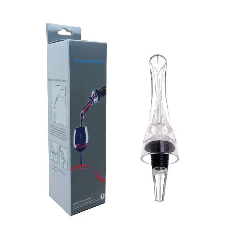 Wine Decanters Pourer - Premium Aerating Pourer and Decanter Spout Wine Pourers Wine Stoppers