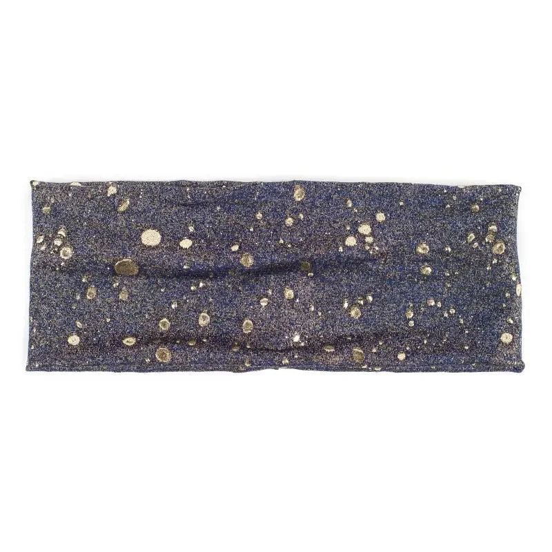 Metallic Color Wide Elastic Headband