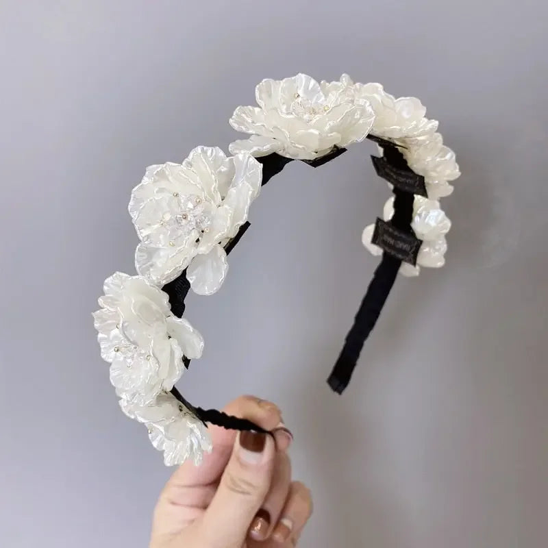LUX Rhinestone Baroque Hairband
