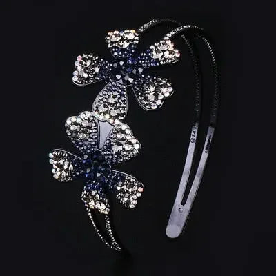 Wild Flower Pearl Rhinestone Headband