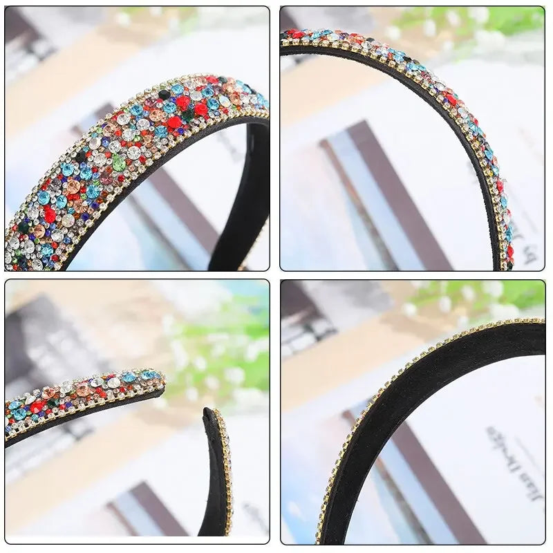 Crystal Headbands With Rhinestones