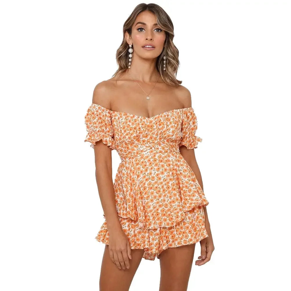 Summer Flirt Boho Romper - LUXLIFE BRANDS
