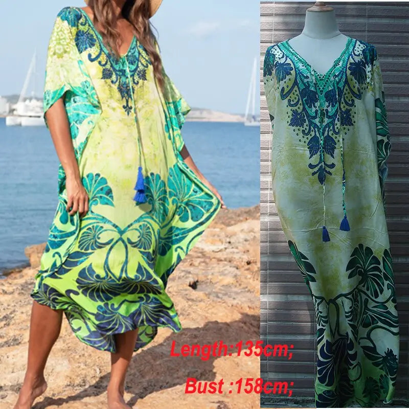 Gazelle Beach Dress Sarong - LUXLIFE BRANDS