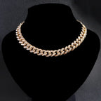 Iced Out Miami Link Choker Necklace