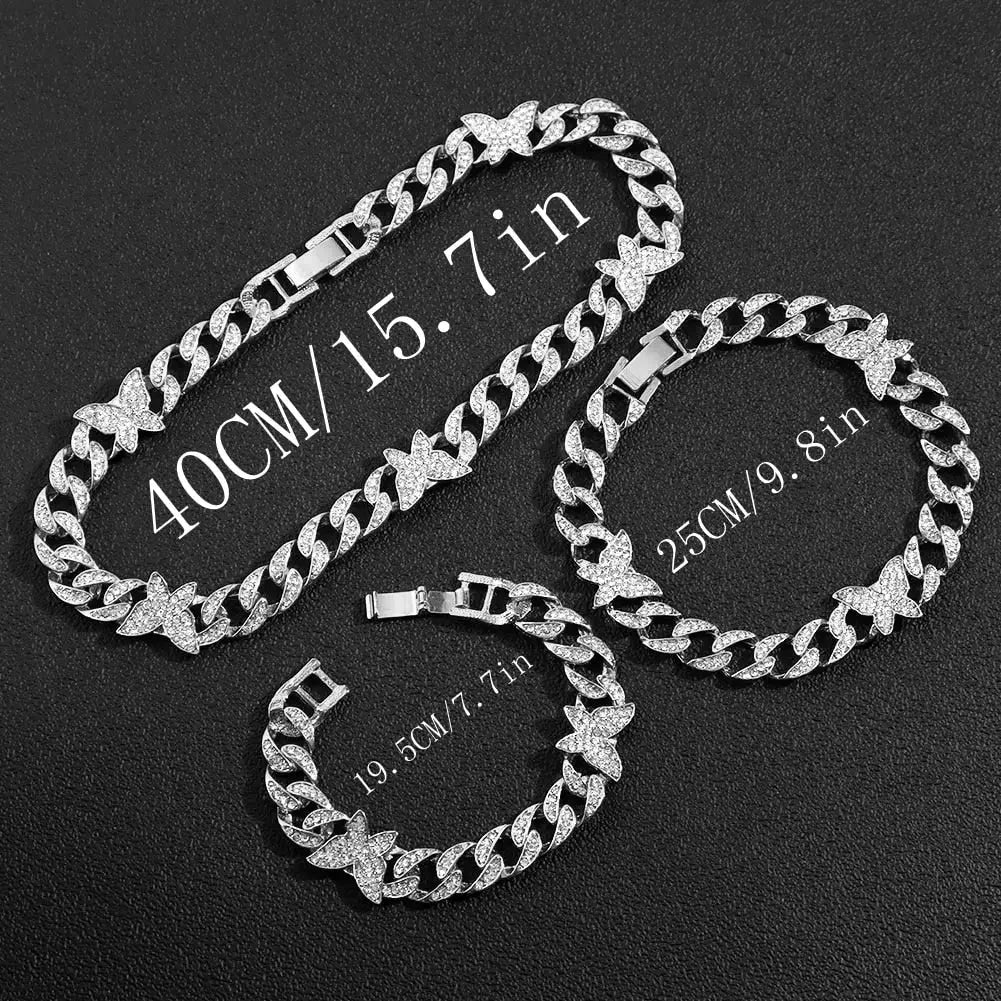 Iced Out Miami Link Choker Necklace