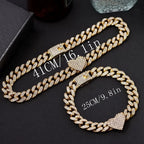 Iced Out Miami Link Choker Necklace
