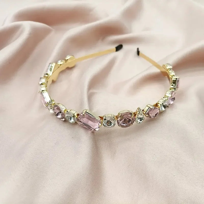 LUX Rhinestone Baroque Hairband