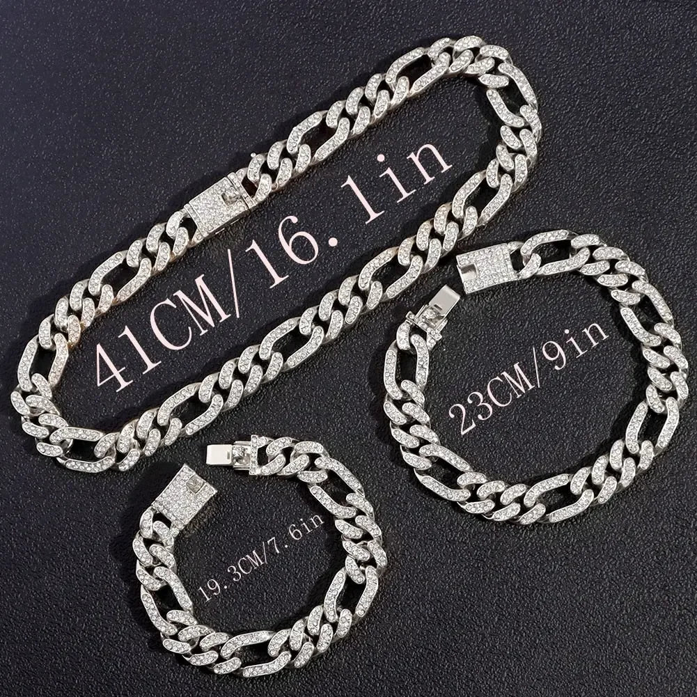 Iced Out Miami Link Choker Necklace