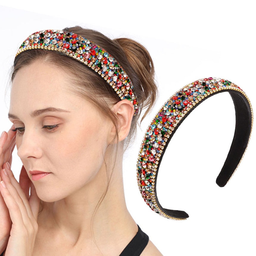 Crystal Headbands With Rhinestones