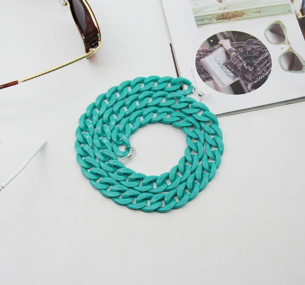 Fashion Acrylic Sunglass Chain