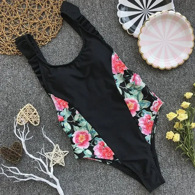 All The Frills Ruffled Monokini