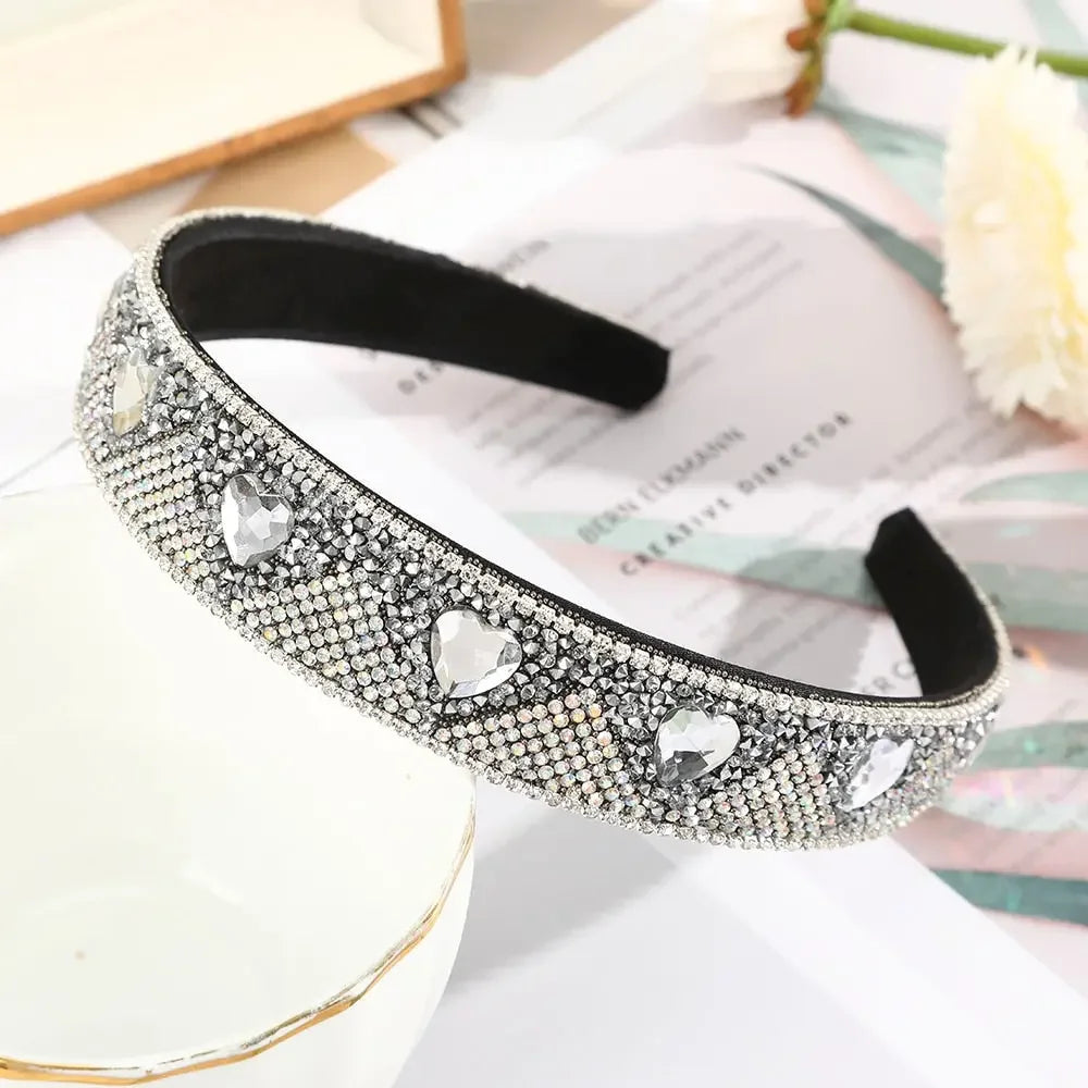 Crystal Headbands With Rhinestones