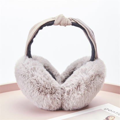Winter Foldable Thick Plush Earmuffs