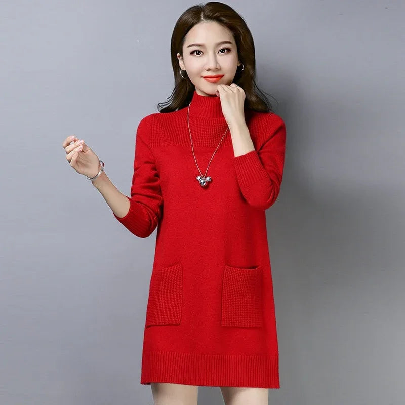 Diane Wool Sweater Dress LUXLIFE BRANDS